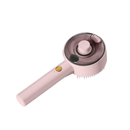 Steam Pet Brush for Cats – USB Rechargeable Hair Removal & Grooming Comb with Gentle Steam