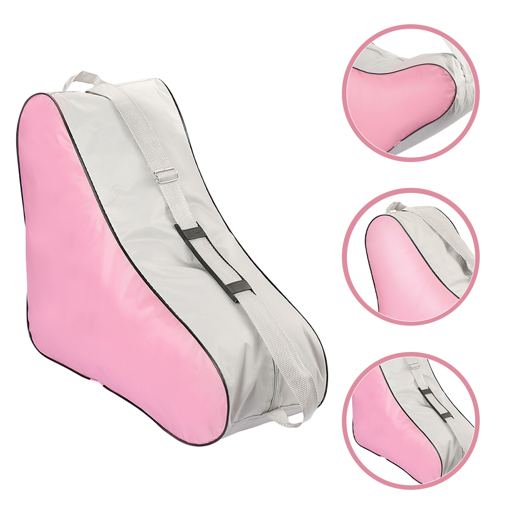 Stylish Roller Skate Bag – Breathable Inline & Ice Skate Tote with Adjustable Shoulder Strap
