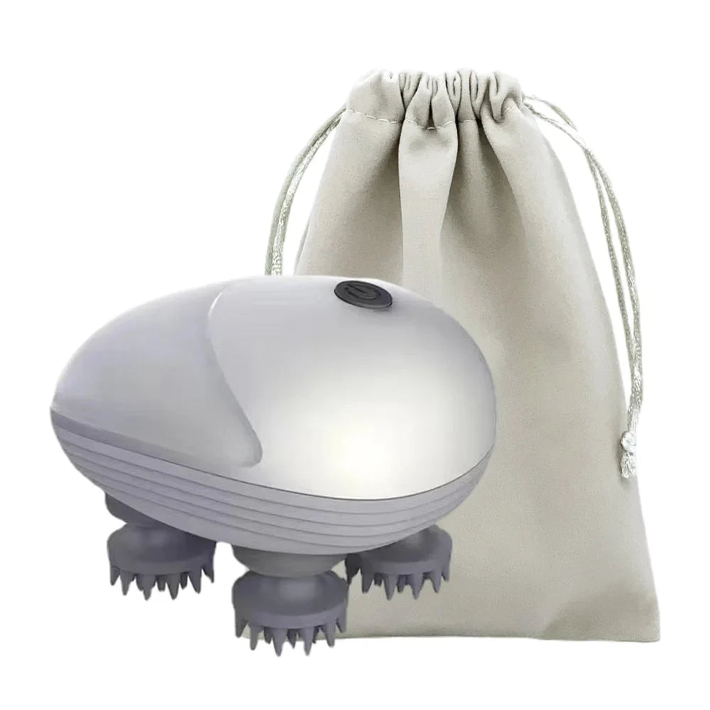 Electric Pet Head Massager – Smart Rechargeable Cat Massage Spa Tool for Relaxation & Hair Care