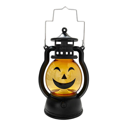 Halloween Pumpkin Lantern Lights – Handheld LED Kerosene-Style Lamps for Cosplay, Garden, Patio, Camping, and Home Halloween Decorations