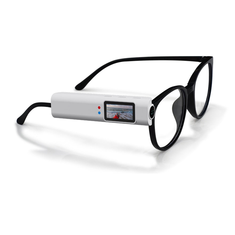 Mini FPV Eyeglasses Camera – 2.7K HD Video Recording Smart Glasses with WiFi App Control, Sound Capture, and First-Person View Micro-Camera Technology