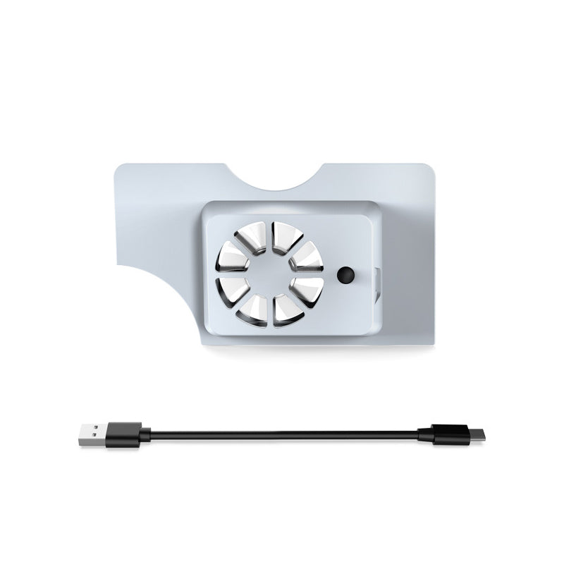 S6 Game Console Cooling Fan – USB LED Turbo Ventilation System with OLED Stand Support for Essential Gaming Console Cooling Needs