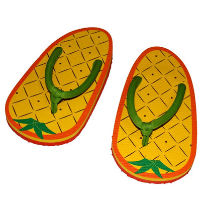Cute Summer Fruit Flip Flops – Colorful Cartoon Pattern Non-Slip Beach Sandals for Women and Kids Summer Comfort Wear