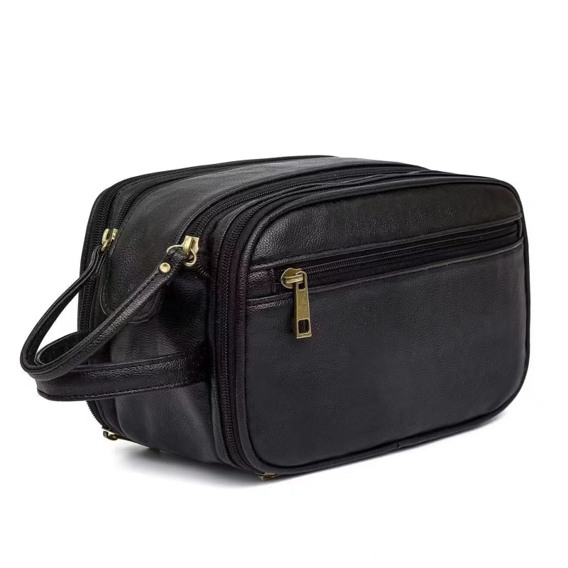 Modern Men’s Waterproof Toiletry Bag – Fashionable Multifunctional Travel Organizer with Durable Material for Youth, Business, and On-the-Go Storage