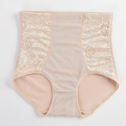 Plus Size Lace Shapewear Panties – High-Waist Tummy Control & Butt Lifting Underwear for Women