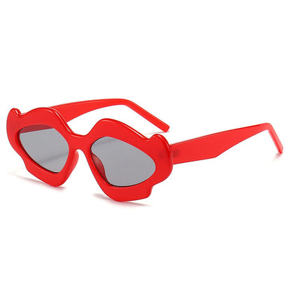 Irregular Flower Sunglasses – Retro Candy Color UV400 Shades for Men and Women’s Trendy Streetwear