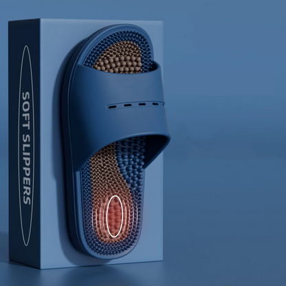 Acupressure Massage Slippers – Non-Slip Deodorant Bathroom Sandals for Men & Women, Ideal for Summer Foot Pain Relief