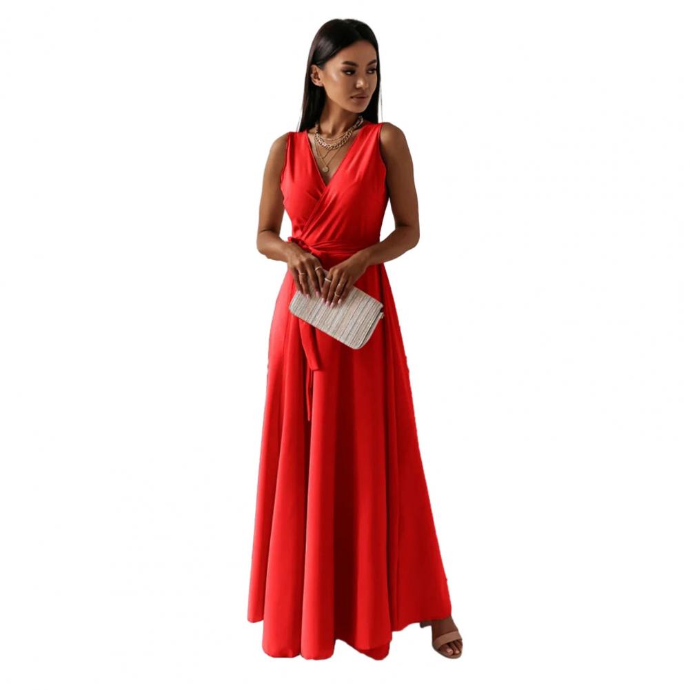 Convertible V-Neck Boho Maxi Wrap Dress for Women – Sexy Multiway Bandage Infinity Gown for Club Nights, Parties, Bridesmaids & More