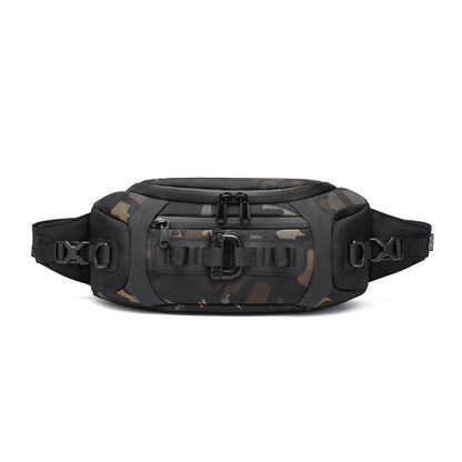 Men’s Tactical Waterproof Waist Bag – Outdoor Chest Sling & Crossbody Pack for Sports, Hiking & Daily Travel