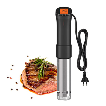 Culinary Sous Vide Precision Cooker – ISV-200W Wi-Fi Immersion Circulator with Powerful Stainless Steel Components for Professional Home Cooking