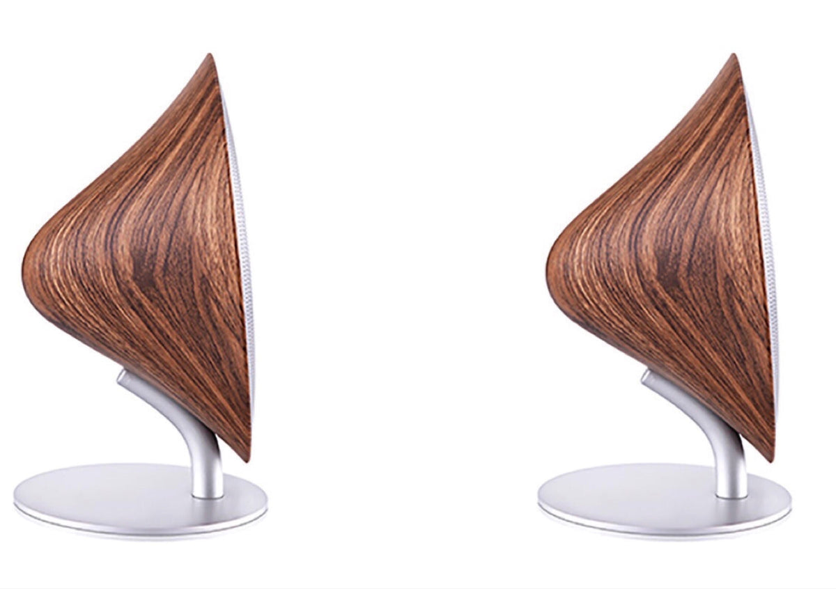 Retro Wooden Bluetooth Speaker - Touch Surface Subwoofer with Desktop Stereo, Vintage Home Audio System and Caixa de Som Style