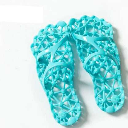Foot Massage Slippers for Men and Women – Non-Slip Indoor Bathroom Slides with Soft Sole for Relaxation and Pain Relief