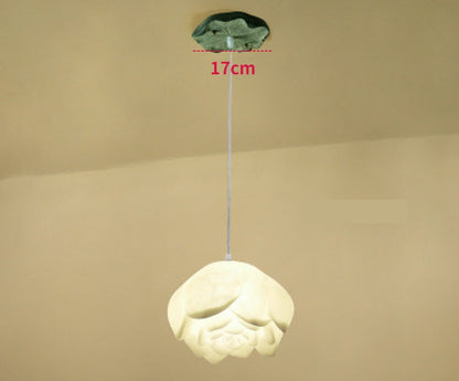 Alberoise Annie Pink Glass Pendant Lamp – Elegant Decorative Lighting for Tea Room, Living Room & Home Interiors