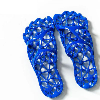 Foot Massage Slippers for Men and Women – Non-Slip Indoor Bathroom Slides with Soft Sole for Relaxation and Pain Relief