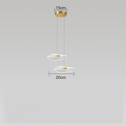 Nordic Modern Lotus Leaf Pendant Lamp – Height Adjustable Luxury Lighting Fixture for Villas, Dining Rooms, Living Spaces, Bars, or Hotel Interiors