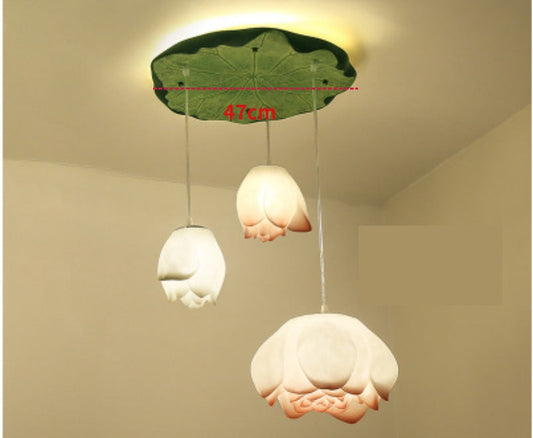 Alberoise Annie Pink Glass Pendant Lamp – Elegant Decorative Lighting for Tea Room, Living Room & Home Interiors