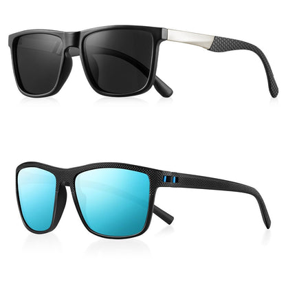 Classic Square Polarized Sunglasses – Fashion UV400 Protection Shades for Men & Women’s Driving, Fishing & Outdoor Sports Style