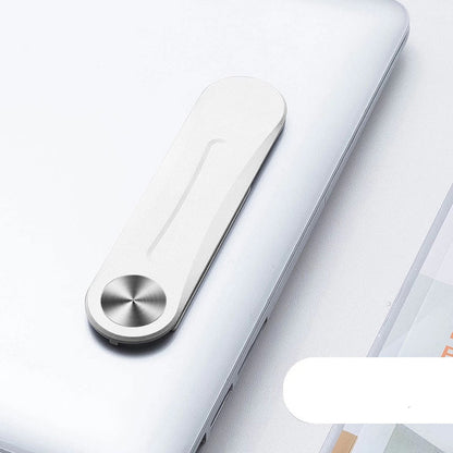 Magnetic Folding Laptop Screen Holder - Side Mount Adjustable Stand for Phone or Tablet, Elevates Your Desktop Multitasking