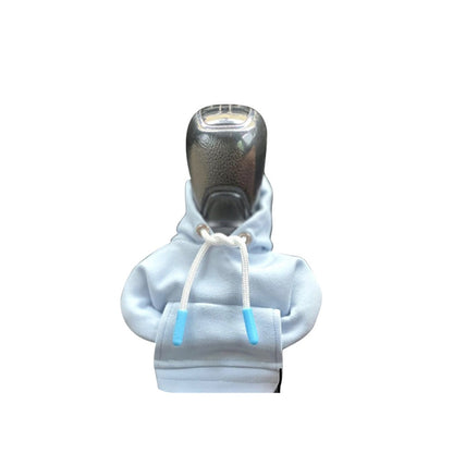 Car Gear Shift Knob Hoodie Cover – Manual & Automatic Gear Lever Decoration Hoodies for Car Interior Styling