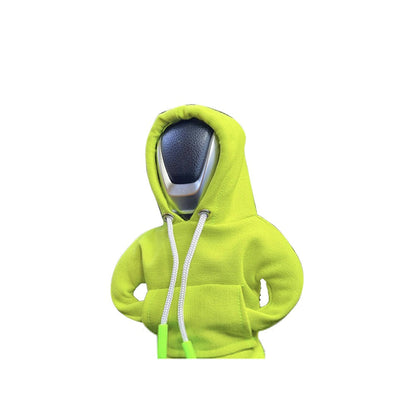 Car Gear Shift Knob Hoodie Cover – Manual & Automatic Gear Lever Decoration Hoodies for Car Interior Styling