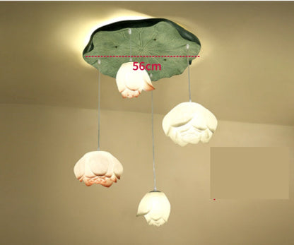 Alberoise Annie Pink Glass Pendant Lamp – Elegant Decorative Lighting for Tea Room, Living Room & Home Interiors