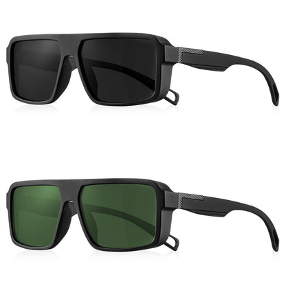 Classic Square Polarized Sunglasses – Fashion UV400 Protection Shades for Men & Women’s Driving, Fishing & Outdoor Sports Style