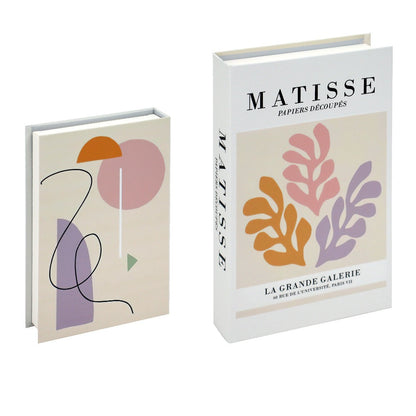 Luxury Decorative Fake Books – Modern Nordic Home Décor Props for Coffee Table and Living Room Styling