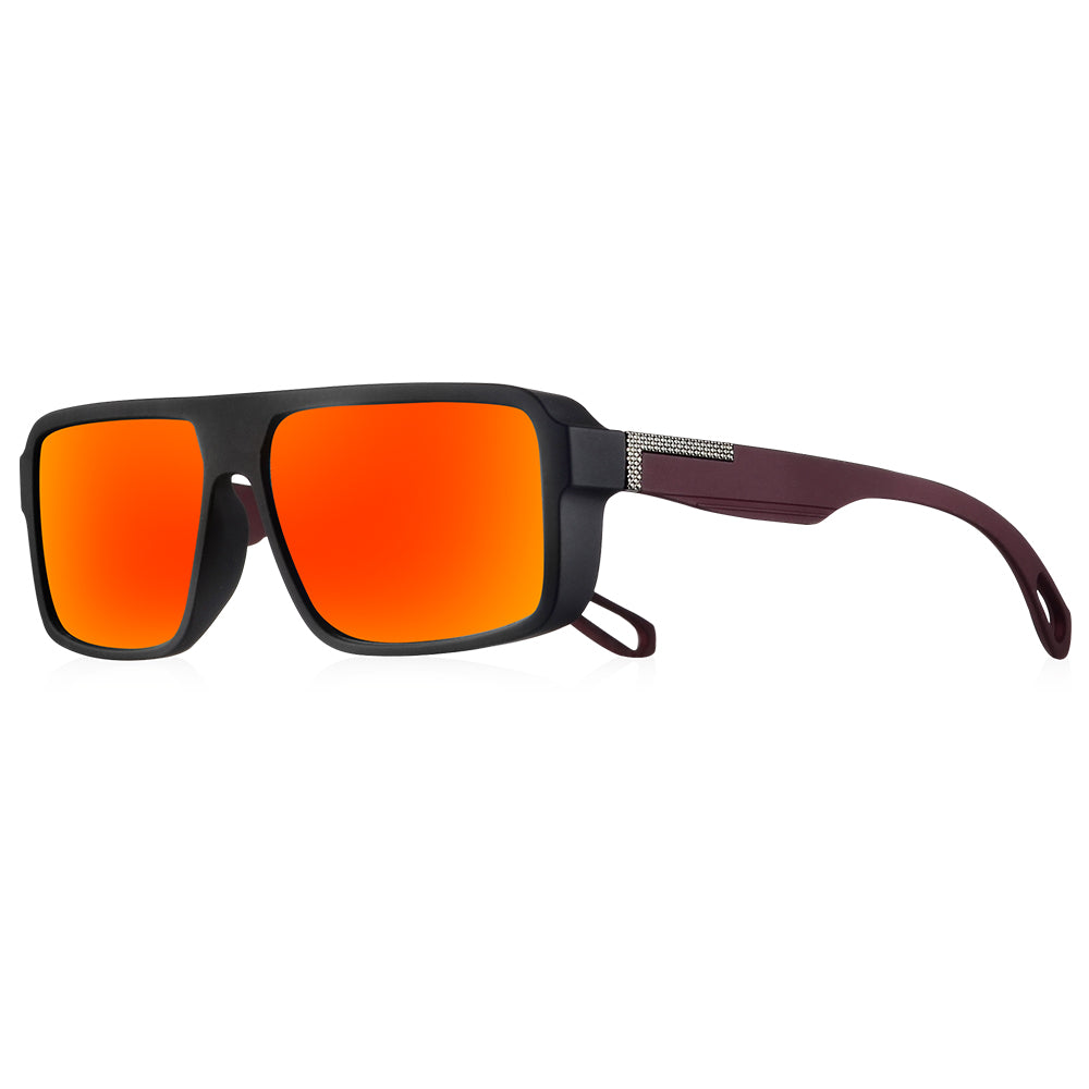 Classic Square Polarized Sunglasses – Fashion UV400 Protection Shades for Men & Women’s Driving, Fishing & Outdoor Sports Style