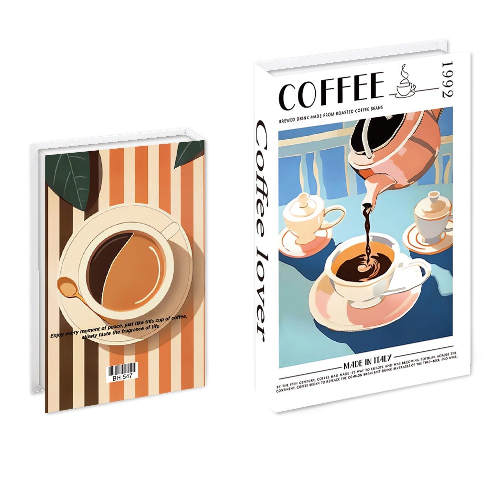 Luxury Decorative Fake Books – Modern Nordic Home Décor Props for Coffee Table and Living Room Styling