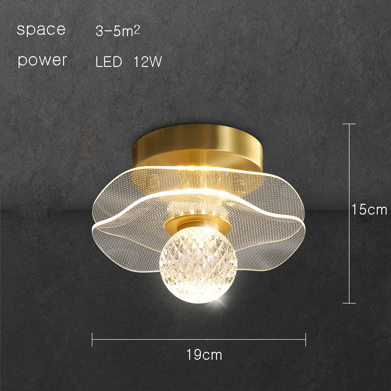 Modern Personalized Lotus Leaf LED Wall Light – Elegant Indoor/Outdoor Lighting for Bedroom, Living Room, Staircase, Kitchen, or Hallway Décor