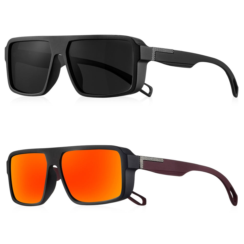 Classic Square Polarized Sunglasses – Fashion UV400 Protection Shades for Men & Women’s Driving, Fishing & Outdoor Sports Style