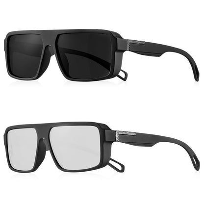 Classic Square Polarized Sunglasses – Fashion UV400 Protection Shades for Men & Women’s Driving, Fishing & Outdoor Sports Style