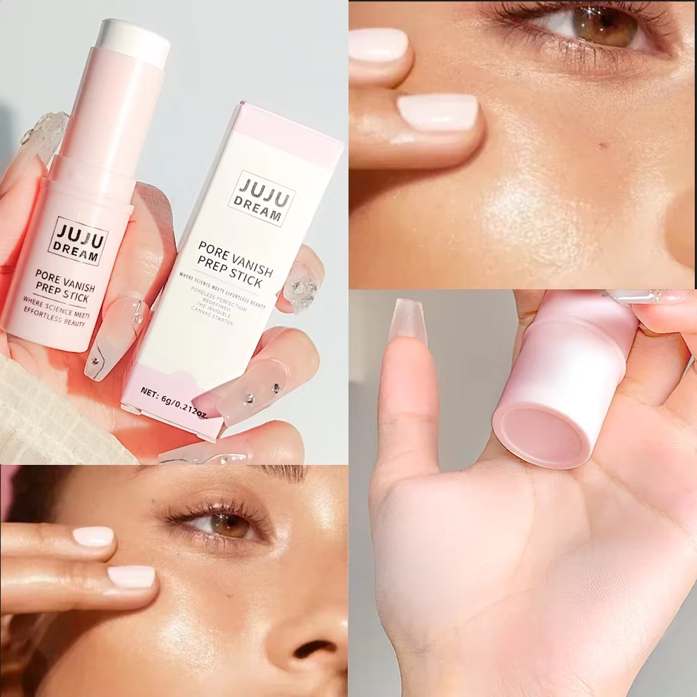 Face Primer Stick – Invisible Pore-Blurring Makeup Base with Concealing & Smoothing Formula for Flawless-Looking Skin and Long-Lasting Makeup