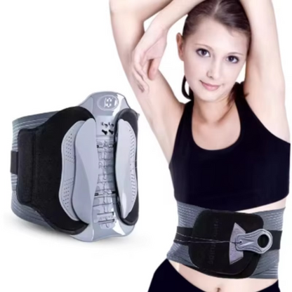 Lumbar Support Belt – Adjustable Elastic Lower Back Brace for Spinal Support, Back Pain Relief, Posture Improvement and Everyday Comfort