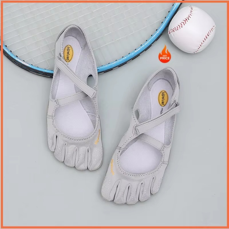 Women’s Five-Toe Barefoot Shoes – Minimalist Flats with Loop Strap and Quick-Dry Design for Hiking, Yoga, Gym, Water Activities and Casual Wear