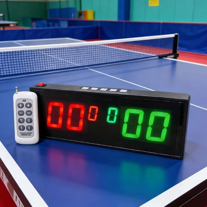Electronic Sports Score Counter – Remote-Control Digital Scorer for Table Tennis, Badminton and Indoor Games with Clear Display and Easy Score Tracking