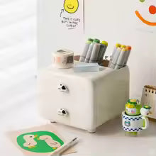 Multifunctional Desk Organizer – Drawer Storage Box for Stationery, Makeup Brushes, Skincare Essentials and Office Supplies with Space-Saving Design