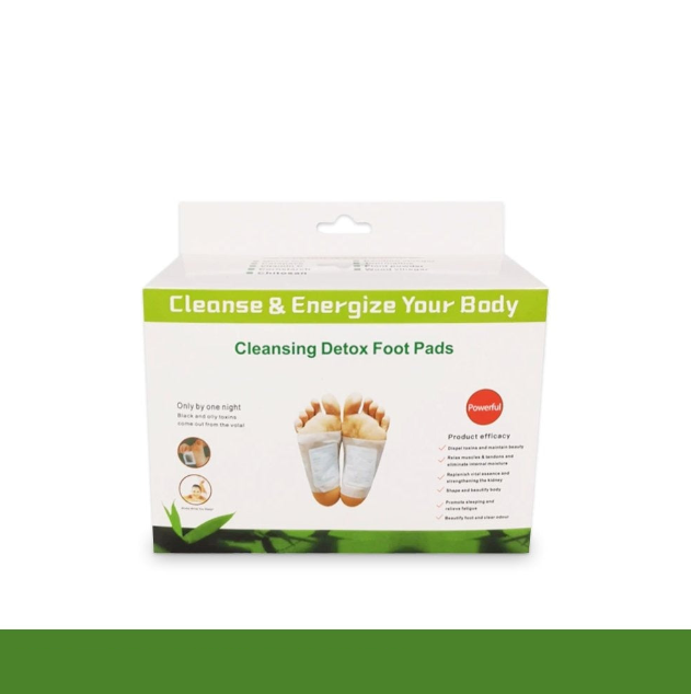 Detox Foot Pads - Natural Deep Cleansing Patches