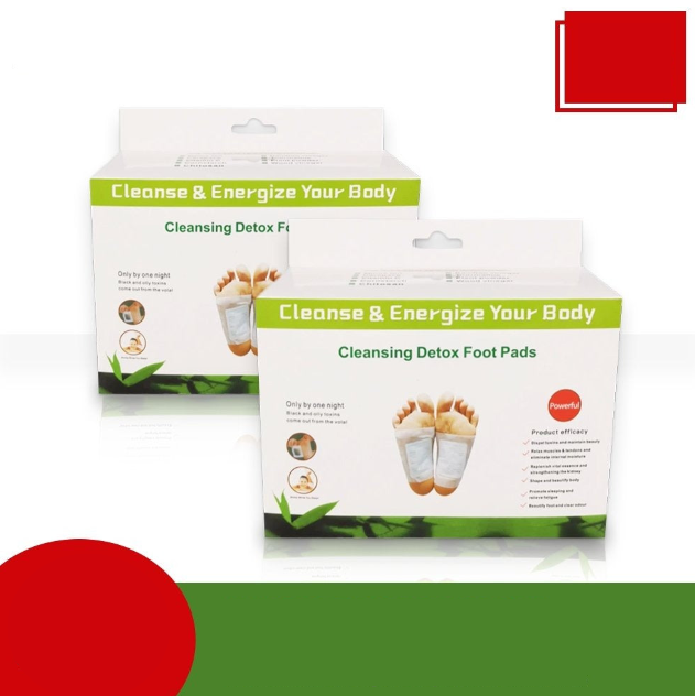 Detox Foot Pads - Natural Deep Cleansing Patches