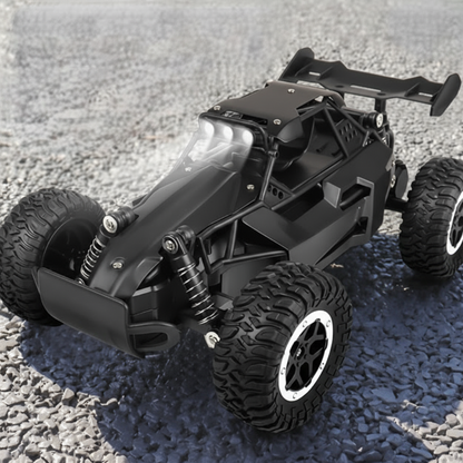 High-Speed Off-Road RC Buggy – 1:16 Scale 2.4GHz Remote Control Car with LED Lights & Rechargeable Battery
