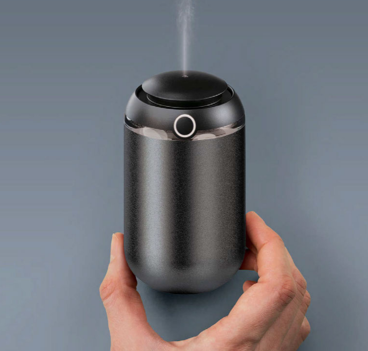 Smart Car Aroma Diffuser – AI Essential Oil Air Freshener with USB Rechargeable Design