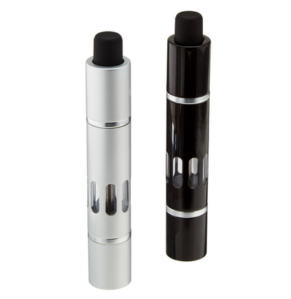Manual Aluminum Alloy Pepper Grinder – Thumb Push Button Design for Sea Salt & Spice Grinding at Home or BBQ