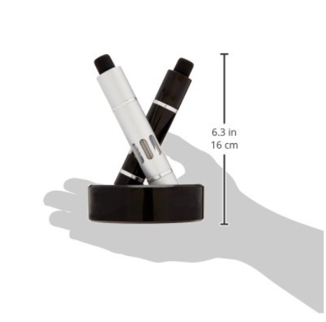 Manual Aluminum Alloy Pepper Grinder – Thumb Push Button Design for Sea Salt & Spice Grinding at Home or BBQ