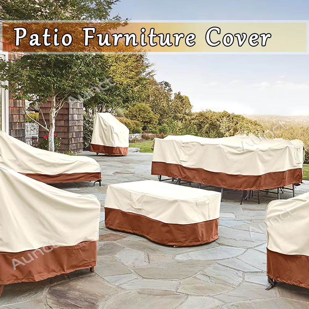 Heavy-Duty Outdoor Furniture Cover – Waterproof, Windproof & UV-Resistant Patio Cover for Sofas, Tables and Chairs, Protection Against Rain and Snow