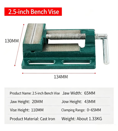 Benchtop Drill Press & Milling Machine – 220V 710/1050W Multifunctional Drilling and Milling Tool for Home Workshops, DIY Projects and Metalworking