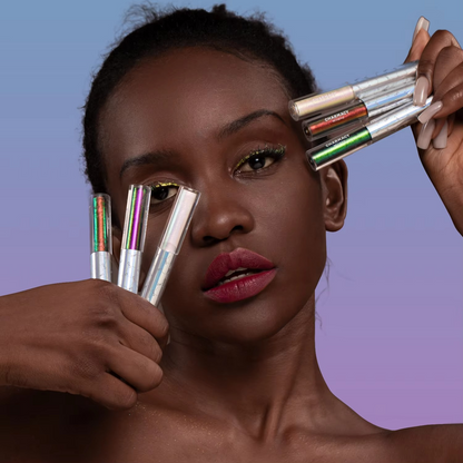 Duochrome Glitter Liquid Eyeliner – Waterproof Smudge-Proof Eye Liner with Ultra-Fine Tip for Long-Lasting Shimmer Makeup