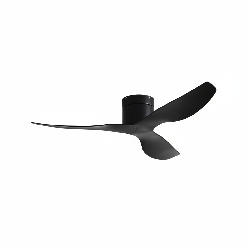 Industrial Retro Ceiling Fan – 6-Speed Silent DC Inverter Motor Fan for Living Rooms, Dining Areas, Bedrooms, Homes and Offices