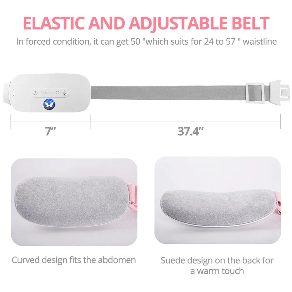 Smart Heating Massage Belt For Period Menstrual Cramps
