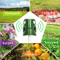 360° Animal Repellent Deterrent 3 in 1