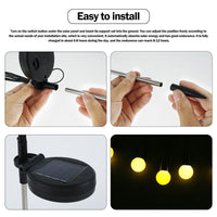 Solar Firefly Garden Lights